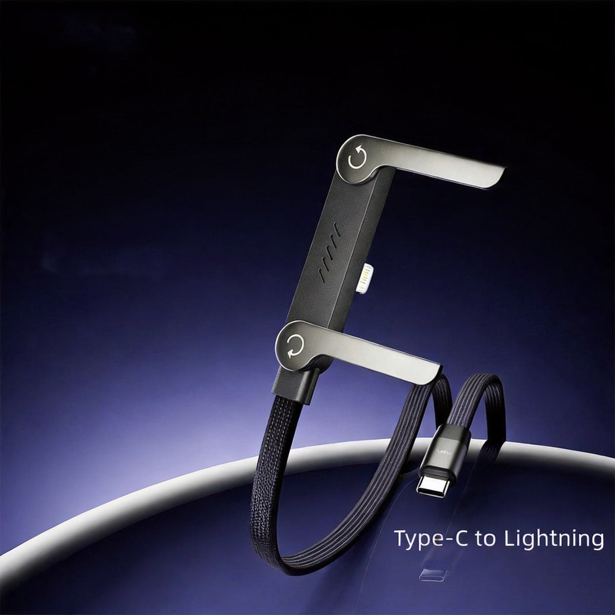 Charge Faster & Hands-Free Instantly! 240W 2-in-1 USB-C Stand Cable