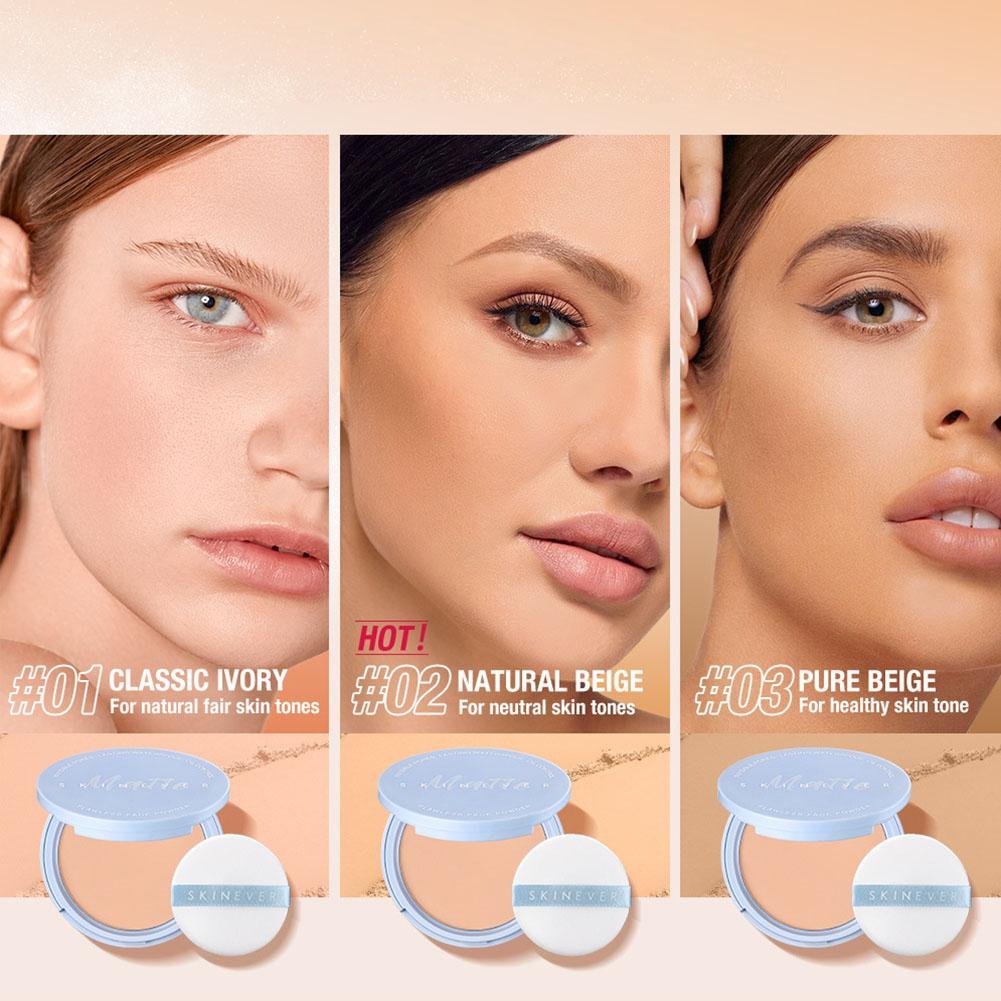 ✨ 50% OFF NOW! 🔥 Matte Pressed Powder – Oil Control, Waterproof