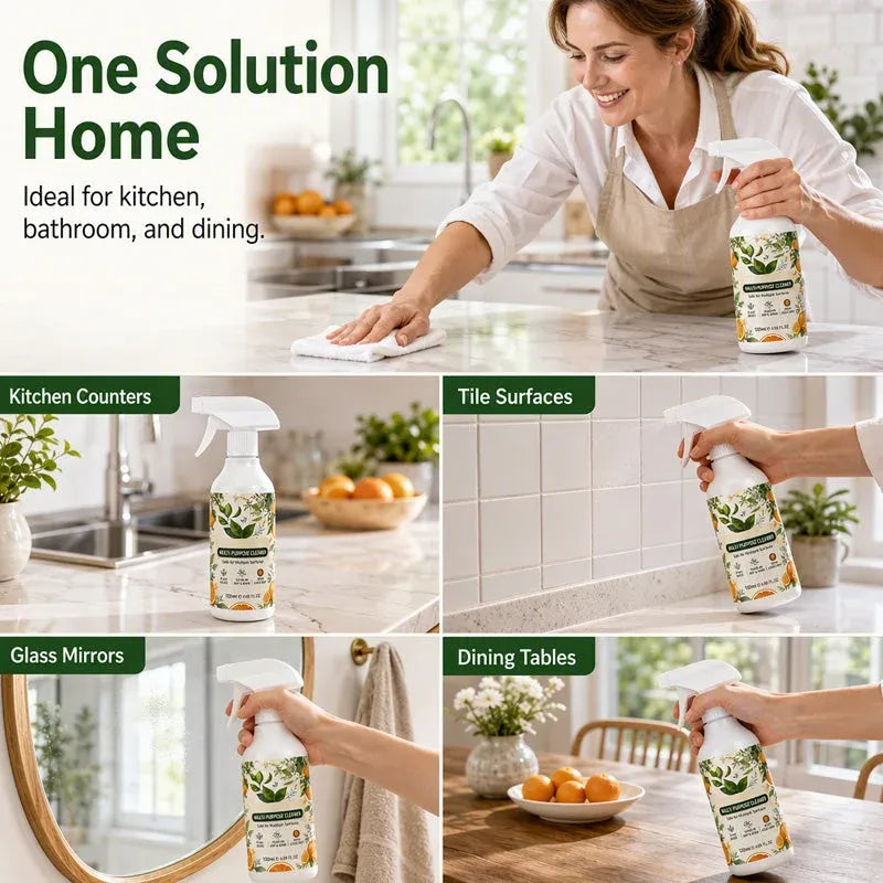 ⏳🔥LIMITED-TIME 50% OFF! ⏰🧴🧽 Plant-Based Multi-Cleaner – Cuts Through Tough Buildup Fast