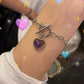 Change Color With Your Touch Instantly! Temperature-Sensitive Heart Necklace