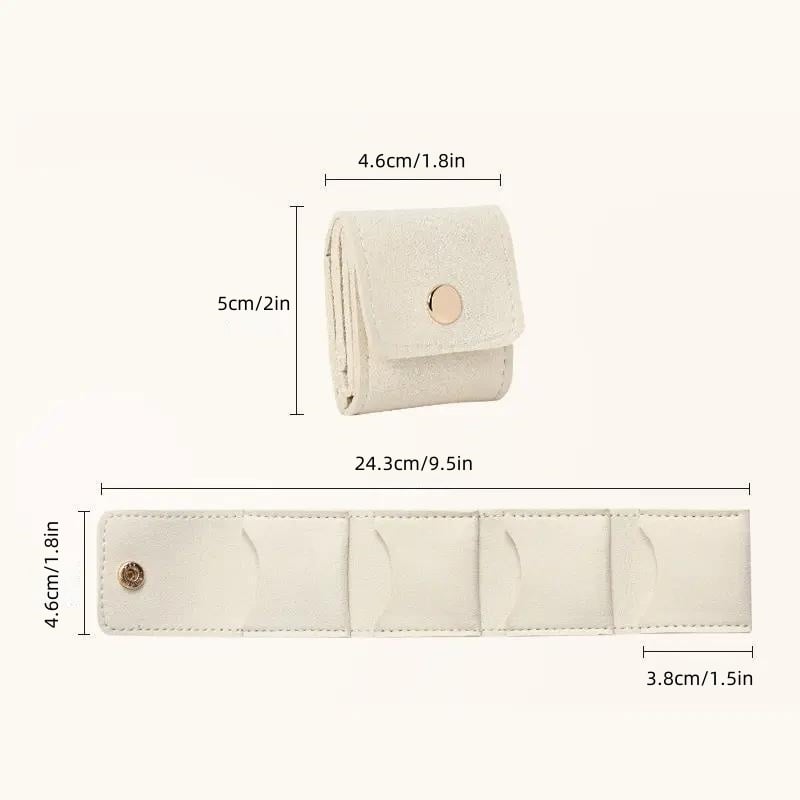 🔥BUY MORE SAVE MORE🌸Portable Compartment Jewelry Storage Bag📿