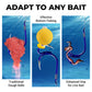 Catch More Fish Instantly! Ultra-Sharp Double Fishing Hooks