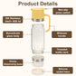 Stop Sticky Mess Instantly! No-Drip Glass Honey Dispenser