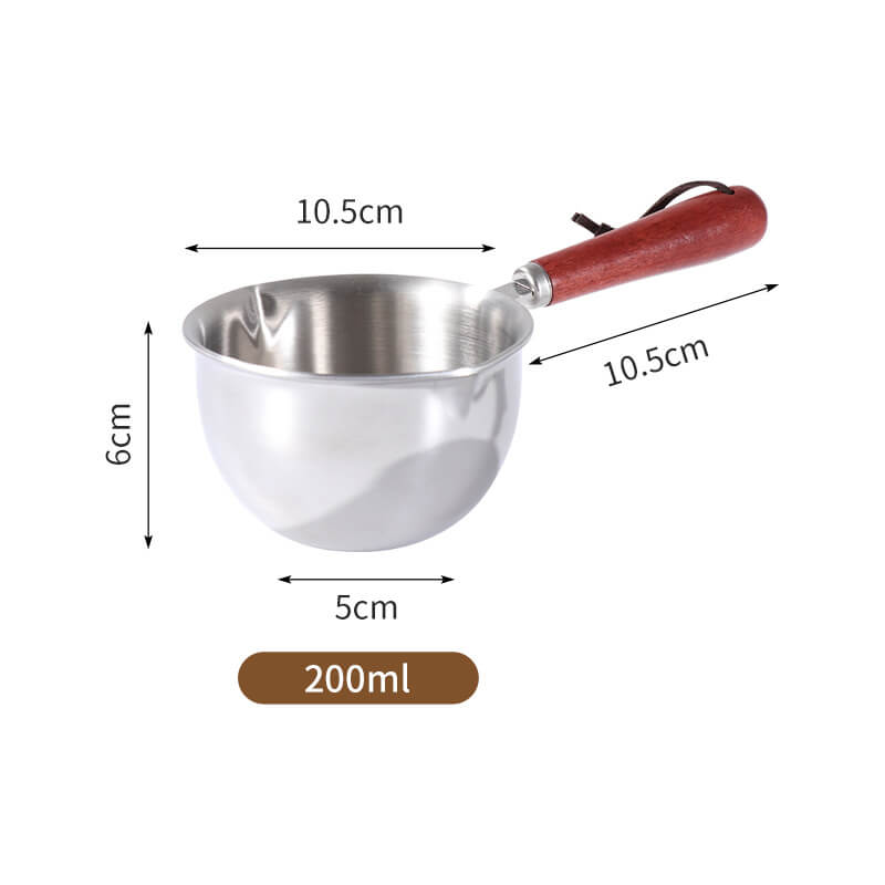Melt Butter Instantly! 304 Stainless Steel Mini Sauce Pan