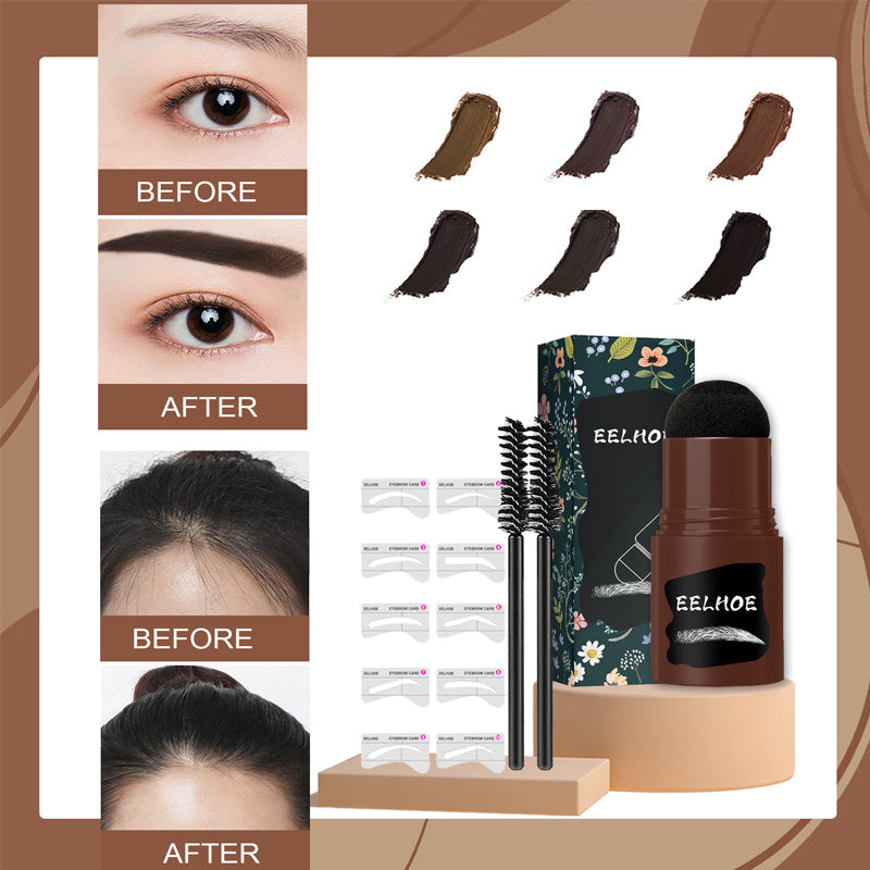Shape Perfect Brows Instantly! Waterproof Eyebrow Stamp & Stencil Kit