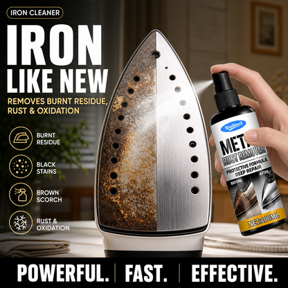 Dissolve Rust Instantly! Industrial-Strength No-Scrub Metal Restorer