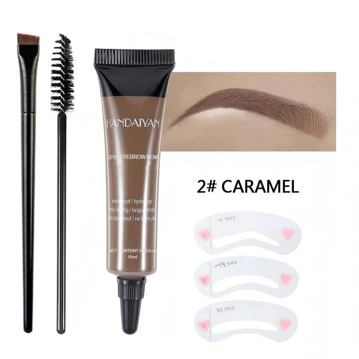 Buy 1 Get 1 Free: Waterproof Brow Tint – 24H Smudge-Proof + Free Brush