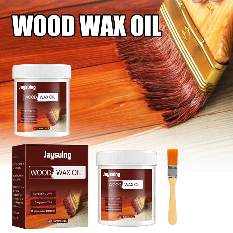 Protect Outdoor Wood Instantly! Beeswax & Oil Wood Wax Sealant