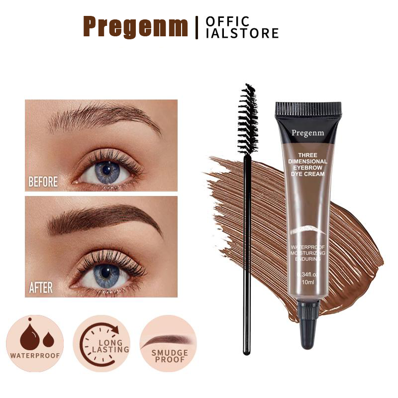 Vegan Brow Tint Kit – 16H Waterproof & Smudge-Proof Gel