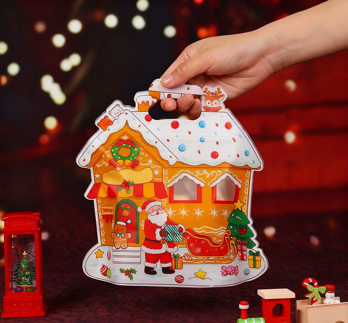 Keep Holiday Treats Fresh Instantly! Sealable Christmas Treat Bags