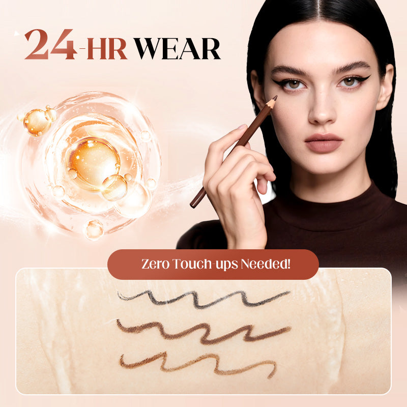 🎁Last Day Buy 1 Get 1 Free🌟24 HR Waterproof Eyeliner Duo Sharpenable Eye Pencil