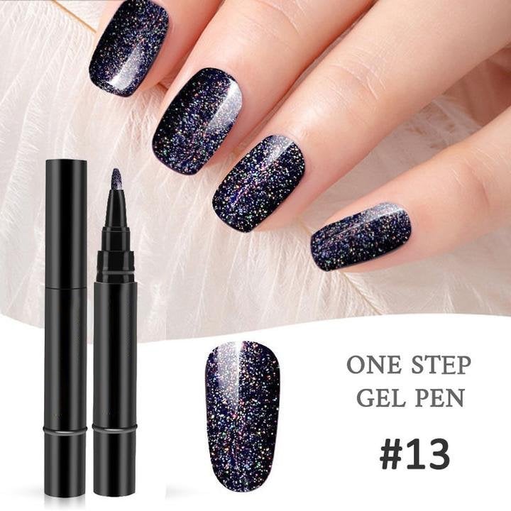 3-in-1 Gel Nail Pen – One Step, No Base or Top Coat Needed