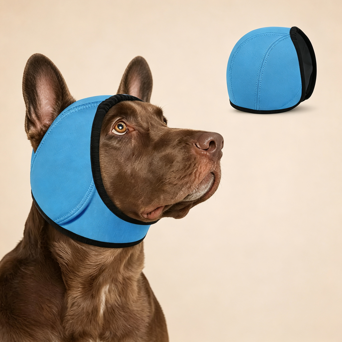 Calm Anxious Dogs Instantly! No-Stress Waterproof Ear Muff