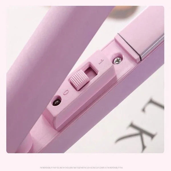 💇Professional 2-in-1 ceramic curling iron – 30-second fast heating, intelligent temperature control for healthy hair