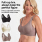 💕 Buy More Save More 💕 Subtle Striped Seamless Bra with W-Support – Comfort & Style!