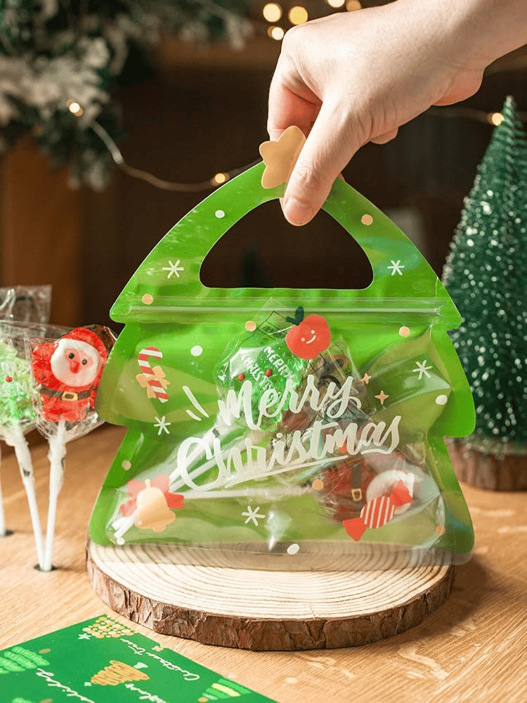 Keep Holiday Treats Fresh Instantly! Sealable Christmas Treat Bags