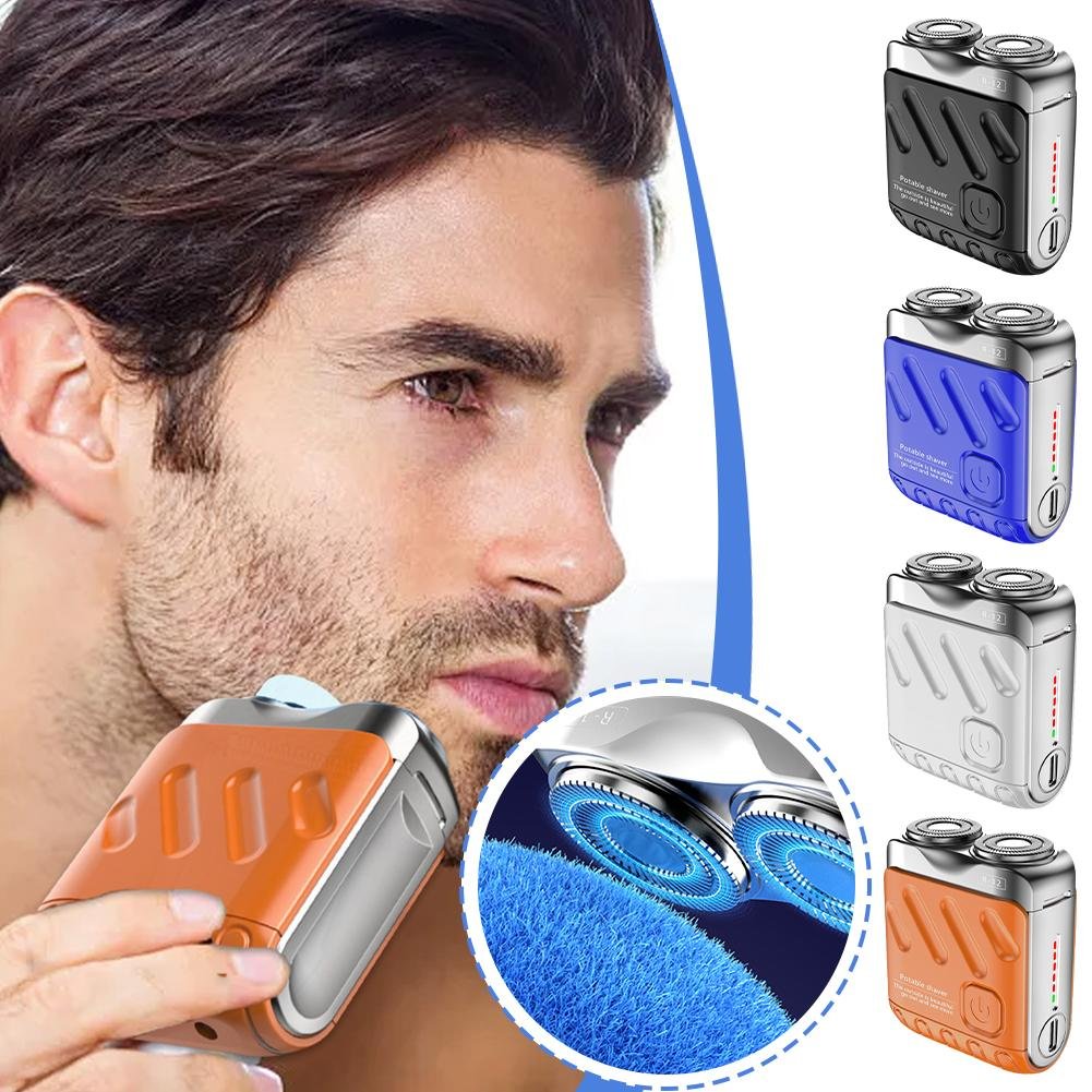 🔥2026 HOT SALE🔥Portable Rotary Dual Ring Electric Shaver