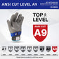 Cut-Proof Your Hands Instantly! ANSI A9 Stainless Steel Mesh Glove