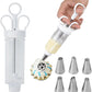 🧁Stainless Steel Cake Decorating Gun Kit