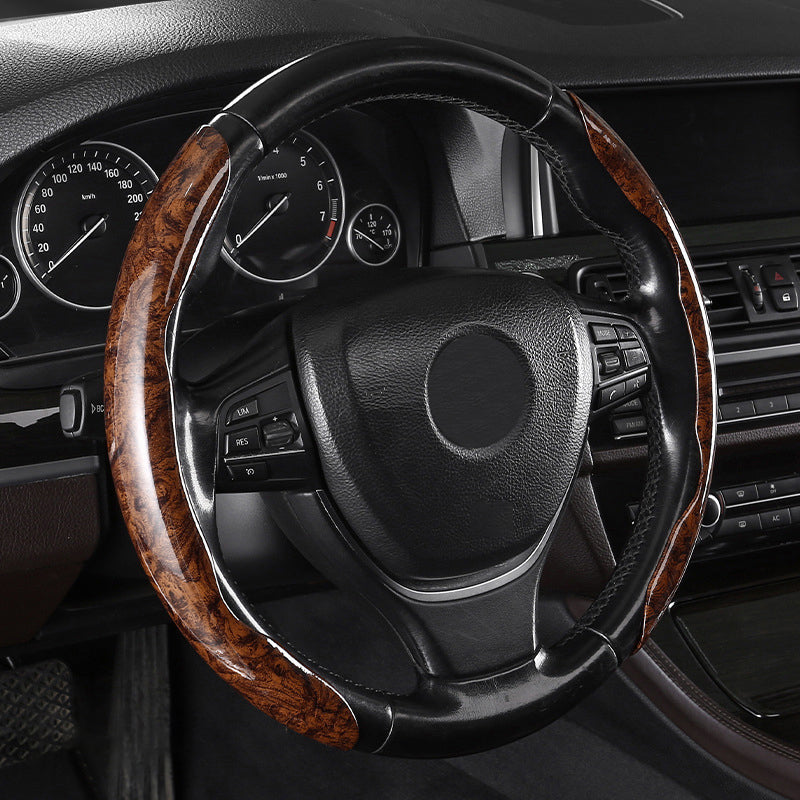 🍃🍃Carbon Fiber Pattern Laser Ultra-thin Non-slip Universal Car Steering Wheel Cover