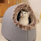 🐾Pet Plush Winter Cave Bed