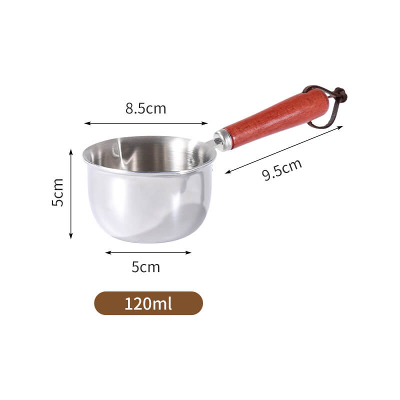 Melt Butter Instantly! 304 Stainless Steel Mini Sauce Pan
