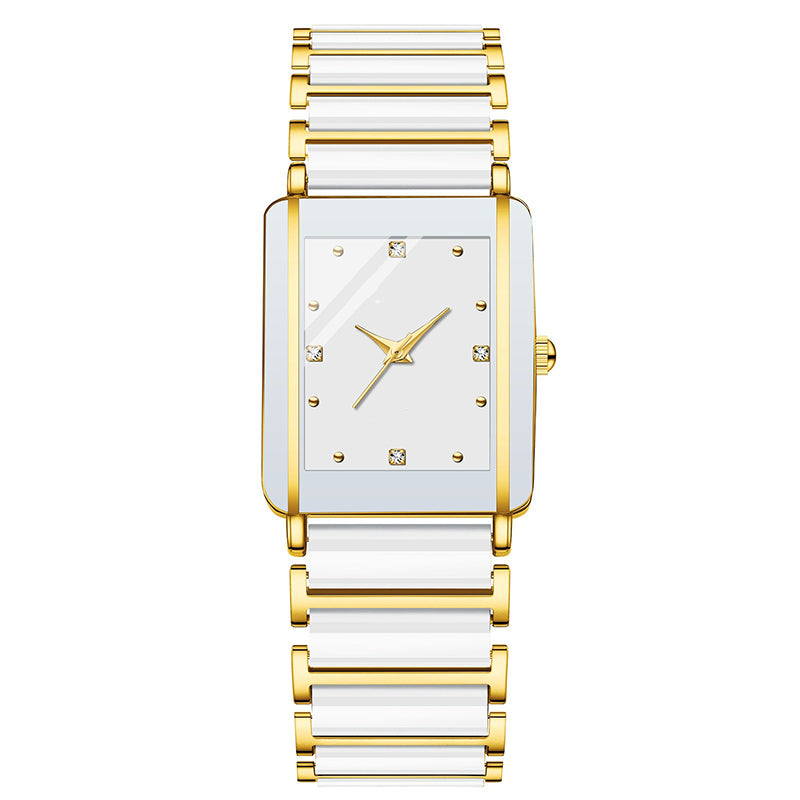 Add Modern Style Instantly! Fashion Square Quartz Watch