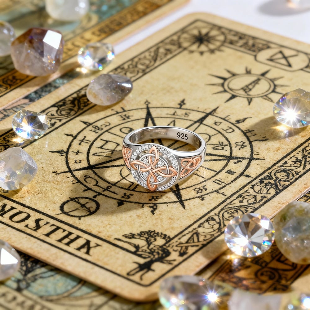 ✨New Arrival 50% OFF💍Handmade Witch's Return-Knot Protection Ring💞Protect Your Loved Ones