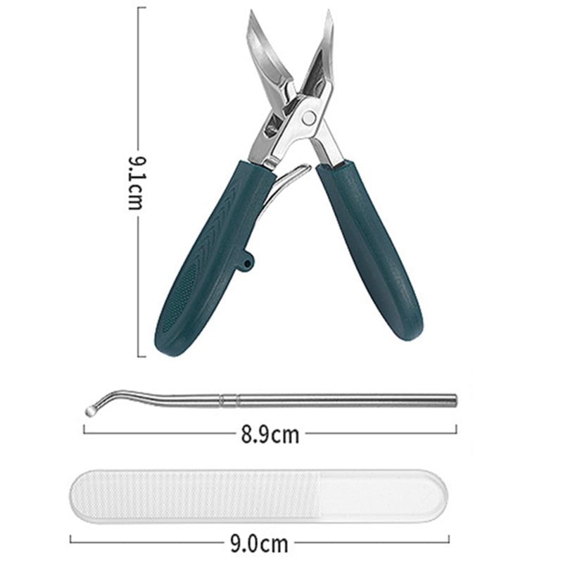 💥Buy 1 Get 1 Free🔥Eagle Beak Angled Nail Clippers 3-Piece Set