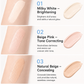 🔥Buy 1 Get 1 Free 24H Full-Coverage Concealer Pen – Lightweight & Blendable Formula