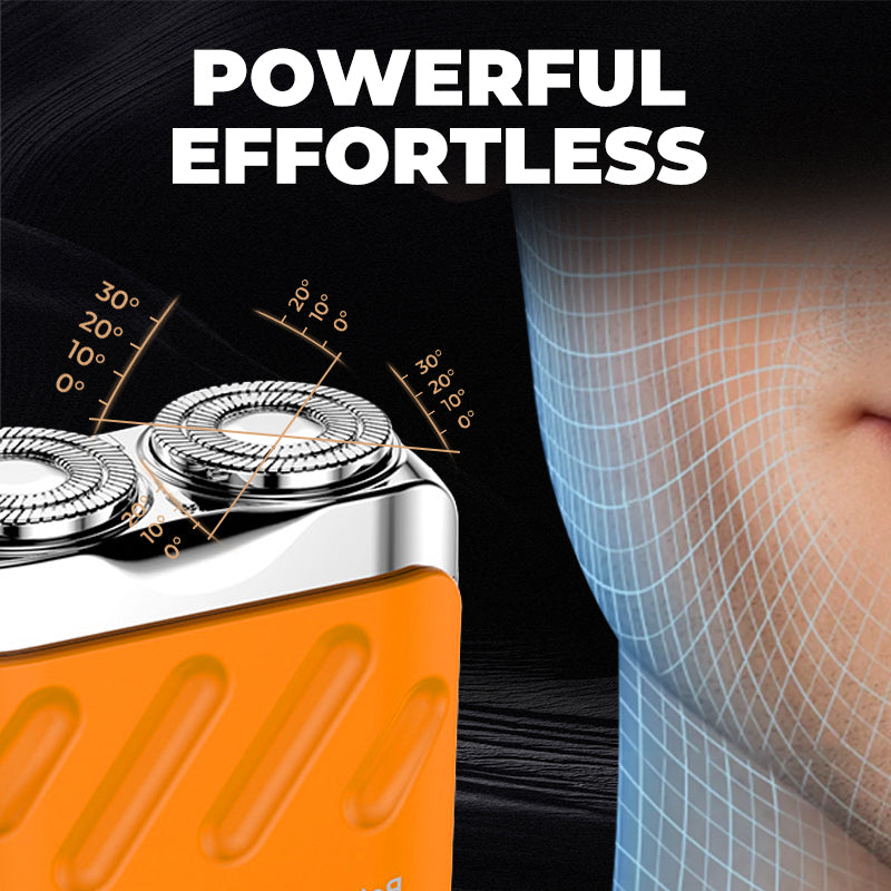 🔥2026 HOT SALE🔥Portable Rotary Dual Ring Electric Shaver