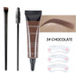 Buy 1 Get 1 Free: Waterproof Brow Tint – 24H Smudge-Proof + Free Brush