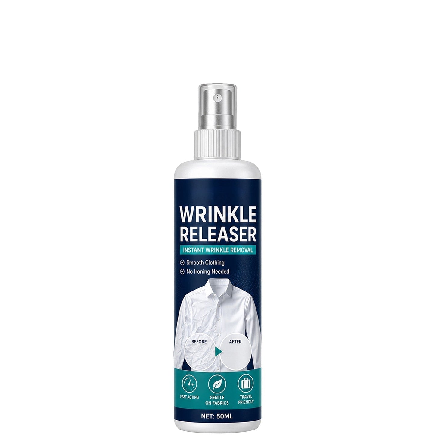 ✨Last Day 50 % OFF👔 Instant wrinkle release – no iron, travel-ready, static-free & fresh.