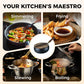 🔥🔥 Heavy cast iron roasting pan (uncoated) – perfect for Sunday roasts and crispy bread!
