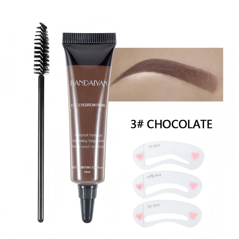 Buy 1 Get 1 Free: Waterproof Brow Tint – 24H Smudge-Proof + Free Brush