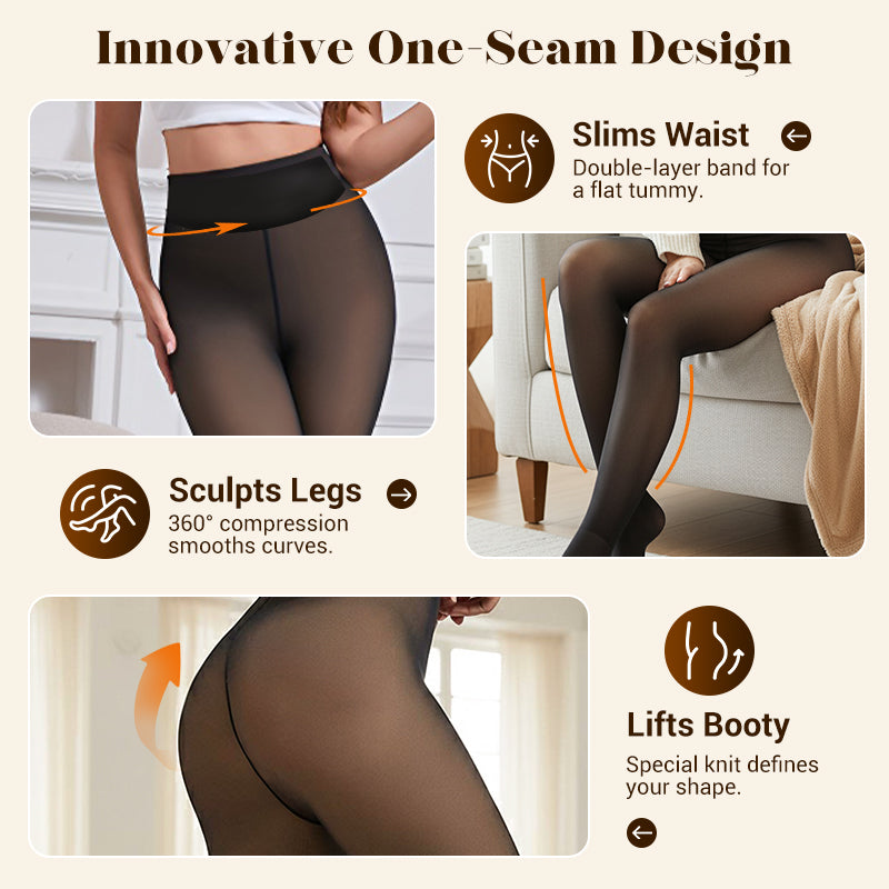 ⚡50K+ SOLD!❄️One-Seam Shaping Leggings✨✨Stay Warm.Look Snatched. 💕