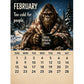 2027 Bigfoot Wall Calendar – Funny & Unique Gift Design
