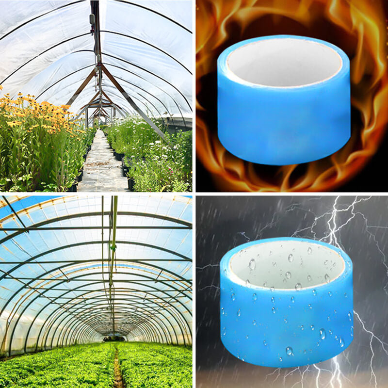 Repair Greenhouse Film Instantly! Heavy-Duty Waterproof PE Tape