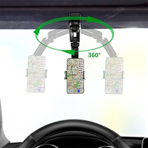 Mount Your Phone Instantly! 360° Rotating Car Phone Holder