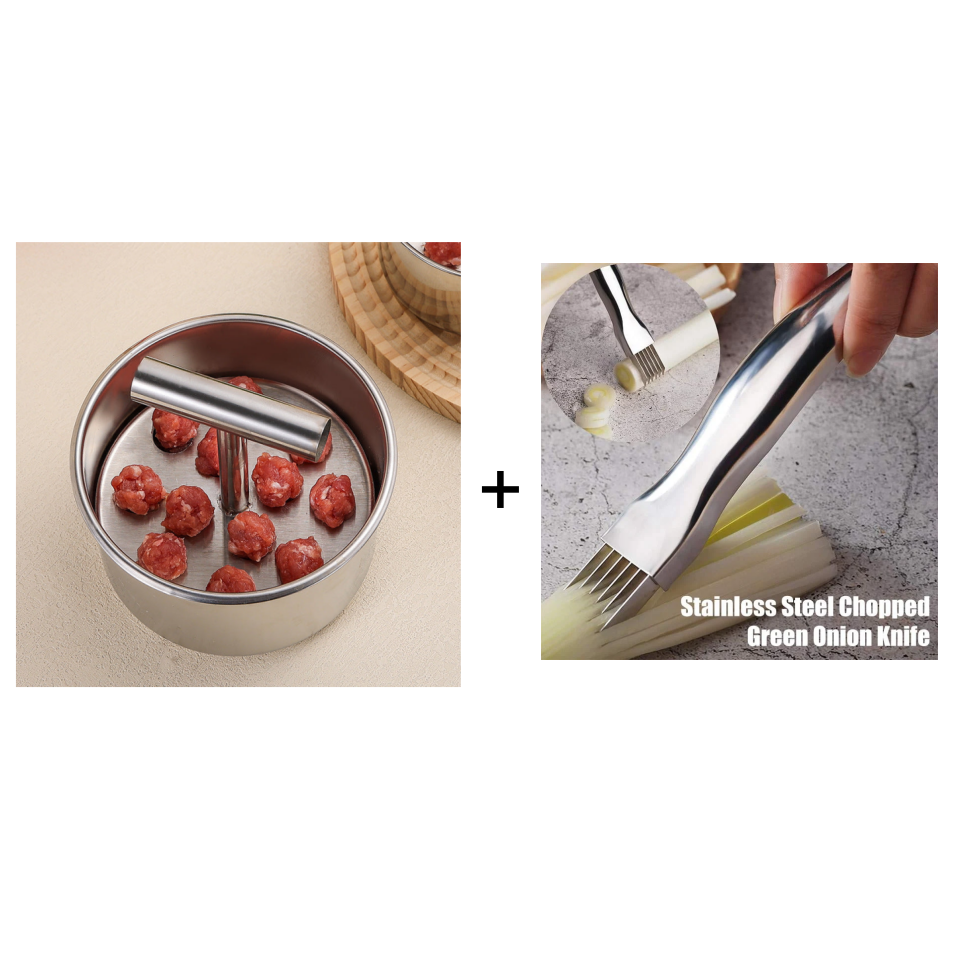 Shape Perfect Meatballs Instantly! Rust-Proof No-Stick 304 Steel Mold