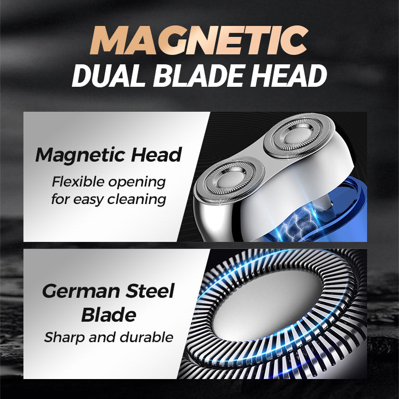 💥HOT SALE 40% OFF💥2026 New Mini Double Head Electric Shave