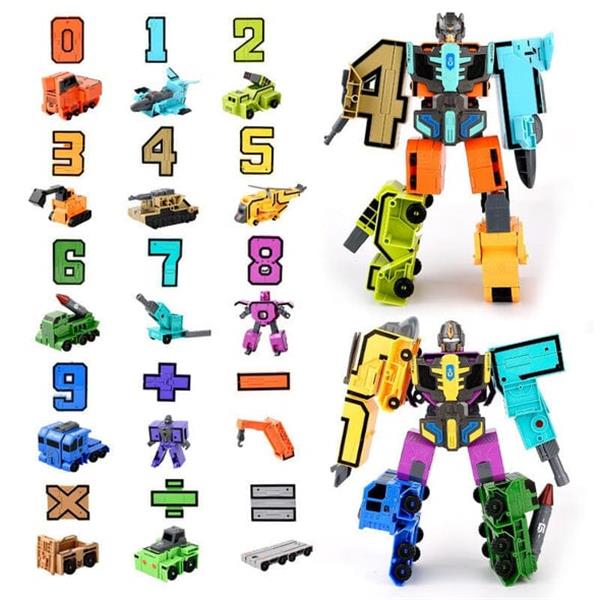 🔥2023 Hot Sale🔥Toy Deformation Number Transform Robot