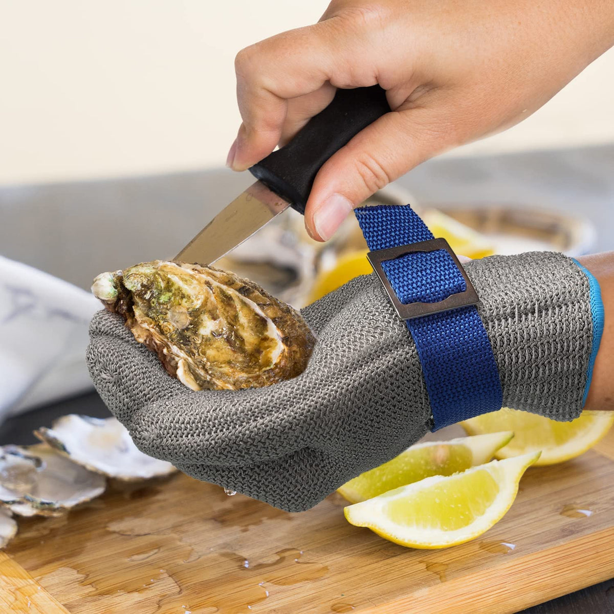 Cut-Proof Your Hands Instantly! ANSI A9 Stainless Steel Mesh Glove