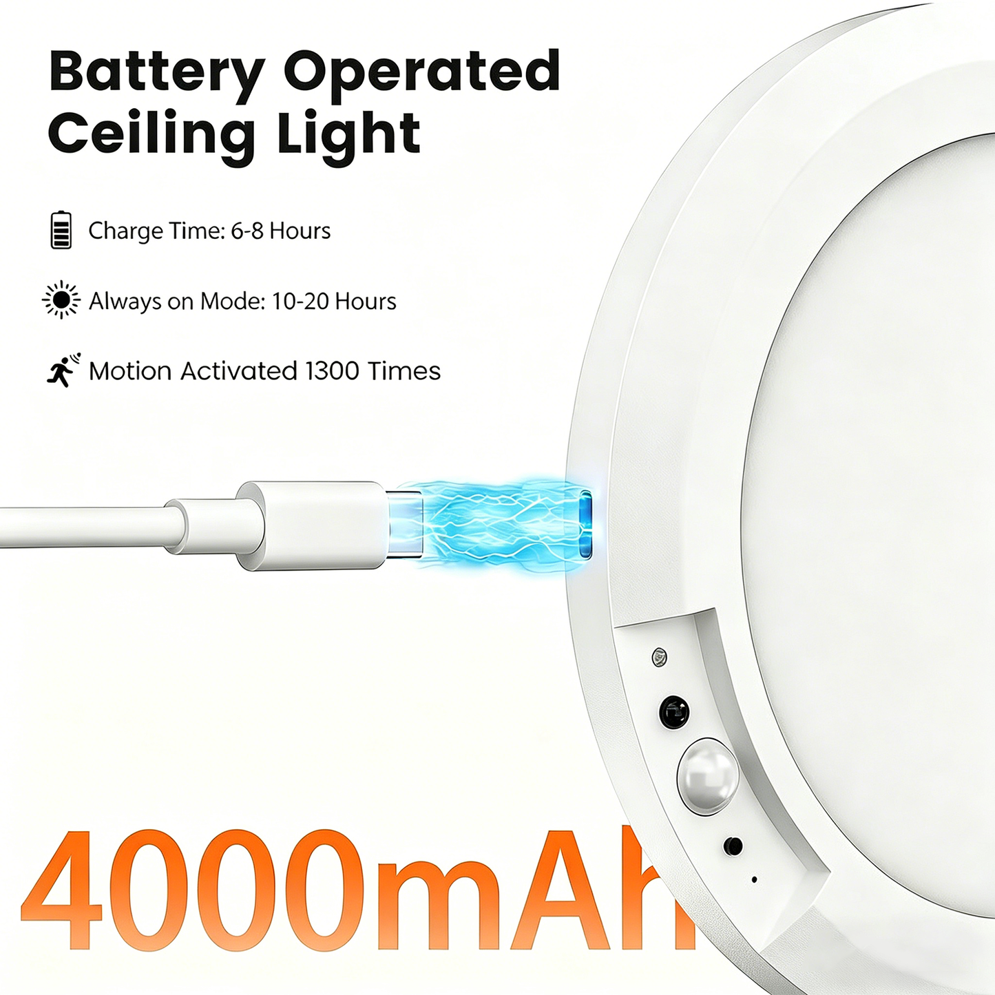 Light Any Space Instantly! No-Wire Magnetic Motion-Sensor Lamp