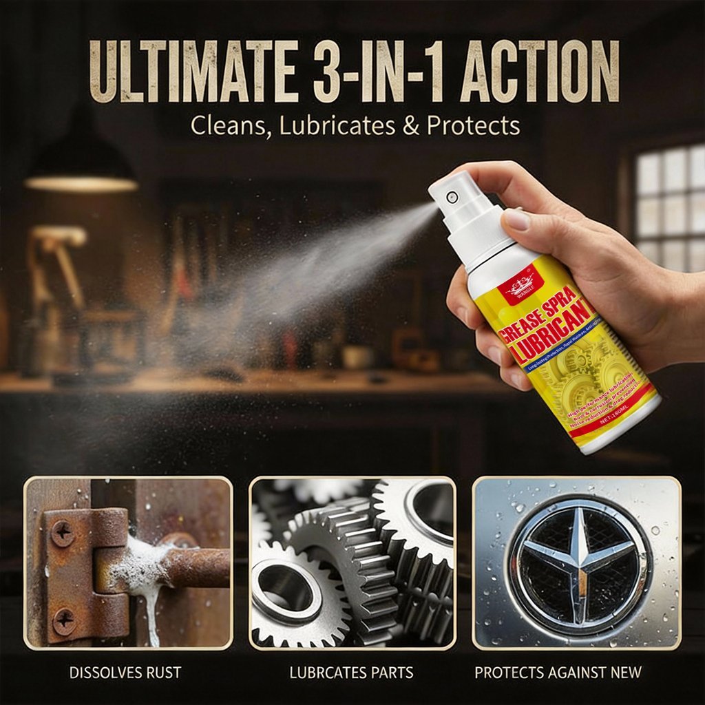 Dissolve Rust Instantly! No-Scrub Nano Anti-Corrosion Spray