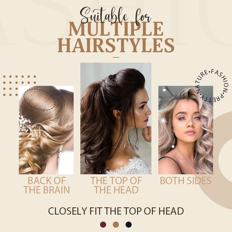 Lift Flat Hair Instantly! Invisible No-Slip Volume Clips