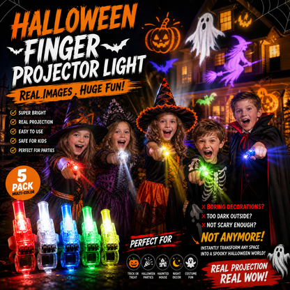 Light Up Any Party Instantly! Mini Colorful LED Finger Lights
