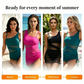 💎 Women's Sexy One-Piece Swim Dress – Ruched Slim Fit, High-Waisted Tummy Control & Sheer Mesh Detail 🩱✨