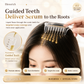 Apply Scalp Serum Instantly! Precision Applicator Comb