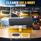 Reduce Glare Instantly! 2-in-1 Day & Night Clip-On Car Visor